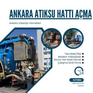 Ankara Atıksu Hattı Açma