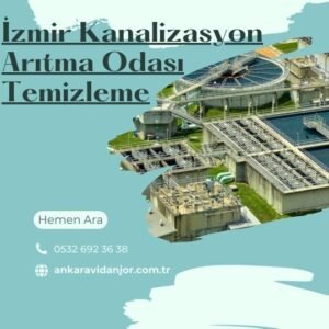 İzmir Kanalizasyon Arıtma Odası Temizleme