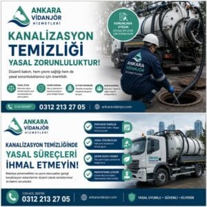 Kanalizasyon Temizliği Yasal Zorunlulukları