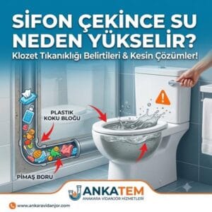 Sifon Çekince Su Neden Yükselir