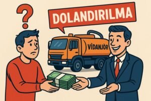 Vidanjör Kiralarken Dolandırılma
